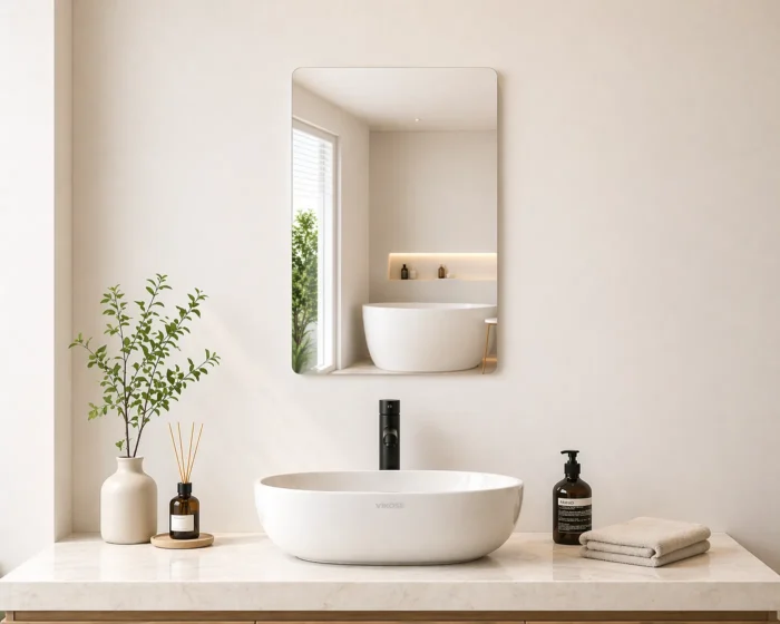 Gương trơn bo góc VIKOSE VKG579B (50x70) - Ảnh 2