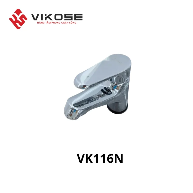 VK116N.webp VÒI CHẬU 1 LỖ NÓNG LẠNH VIKOSE VK116N - Ảnh 1