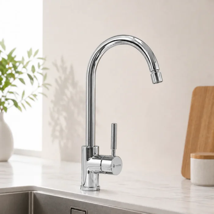 Vòi rửa bát nóng lạnh gắn chậu VIKOSE VK7034V - Ảnh 3