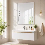 Gương trơn đính trái tim VIKOSE VKG582B (50x70) - Ảnh 3