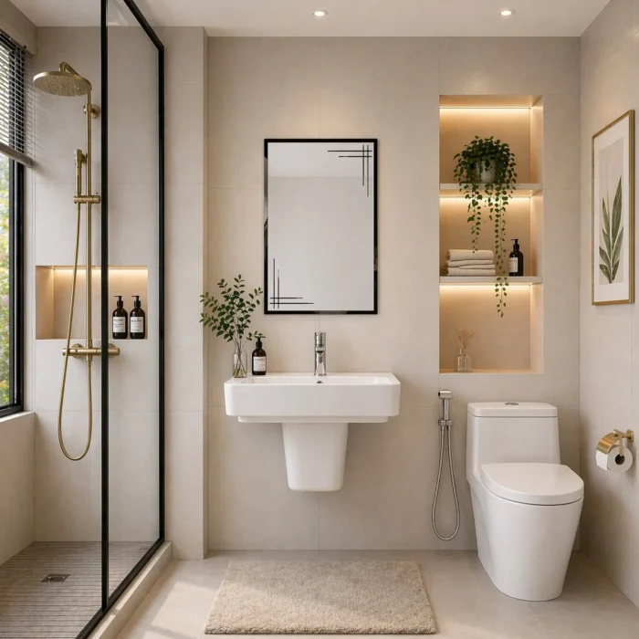 Gương trơn mài xiết VIKOSE VKG534B (50x70) - Ảnh 2