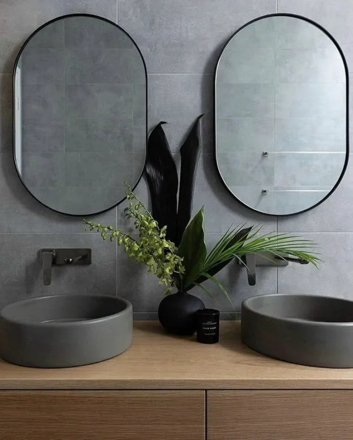 Gương viền ovan VIKOSE VKGV5702B (50x70) - Ảnh 4
